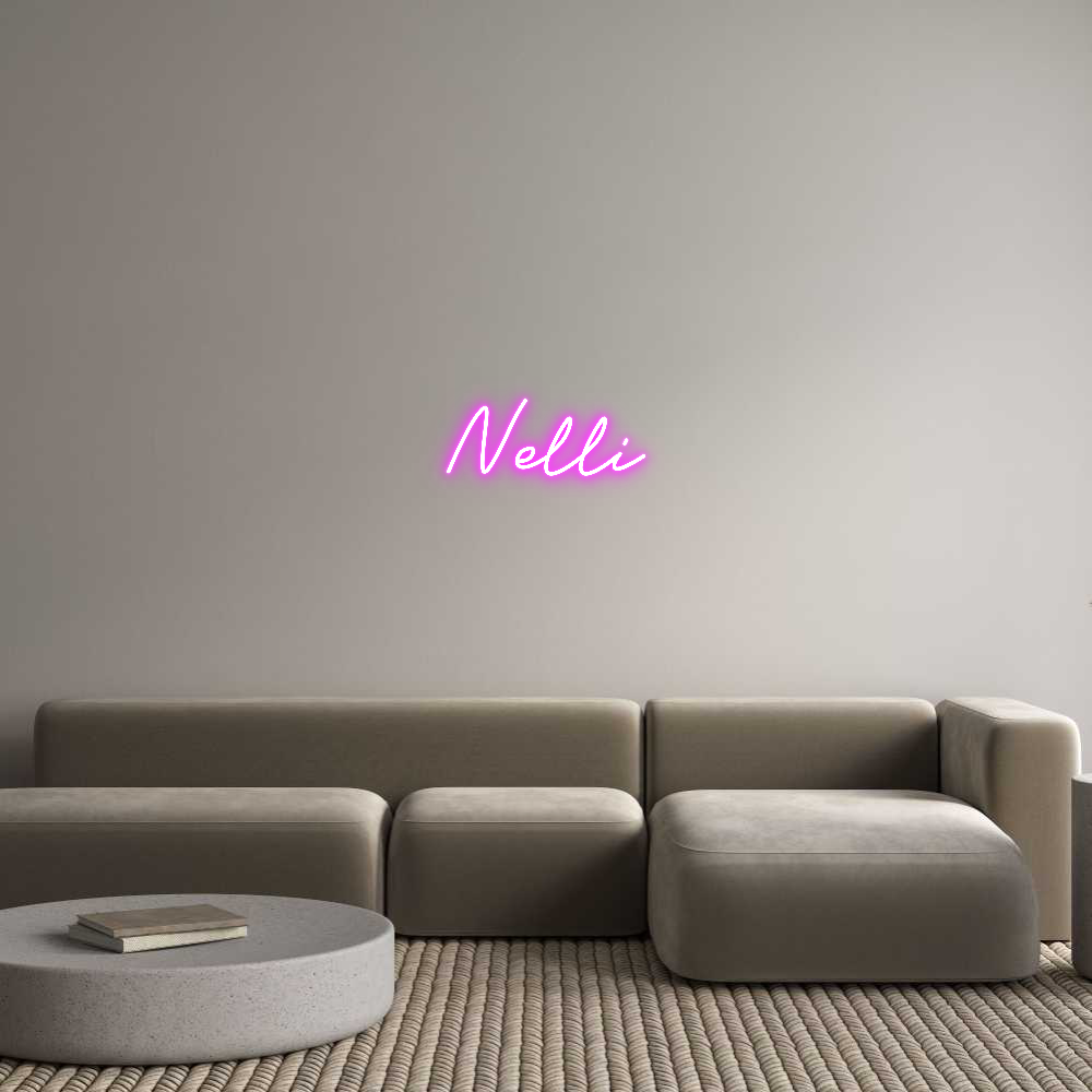 Letreiro de LED personalizado: Nelli