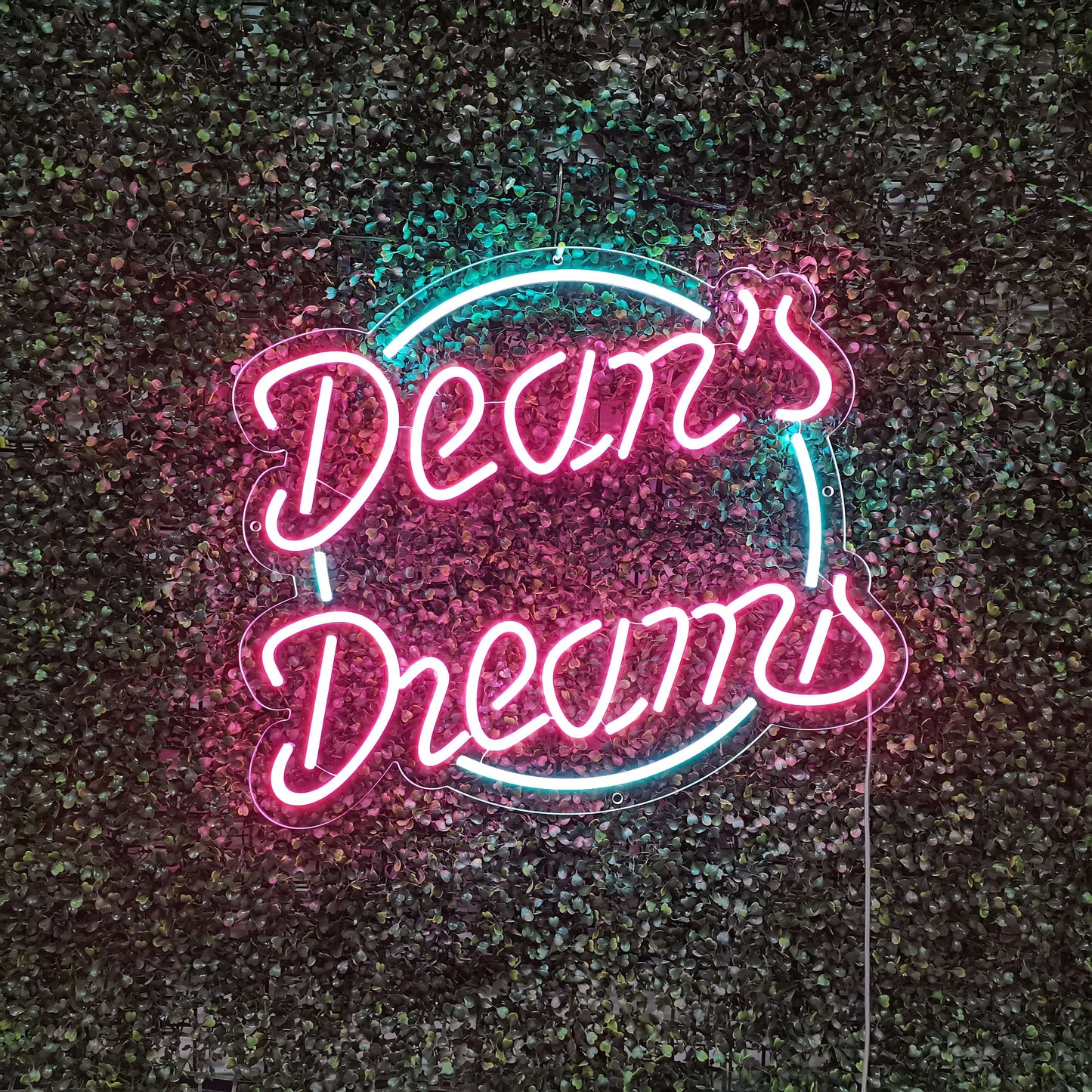 Placa de neon Cocktails Dreams - The Art Neon