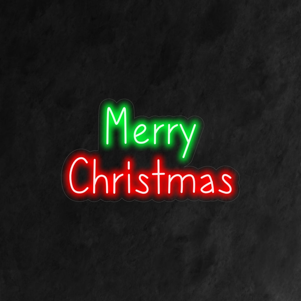 "Placa de neon com letras de Feliz Natal" é uma adição elegante e festiva ao seu interior com tema natalino. Uma luz neon que destaca as letras elegantes de "Feliz Natal".
