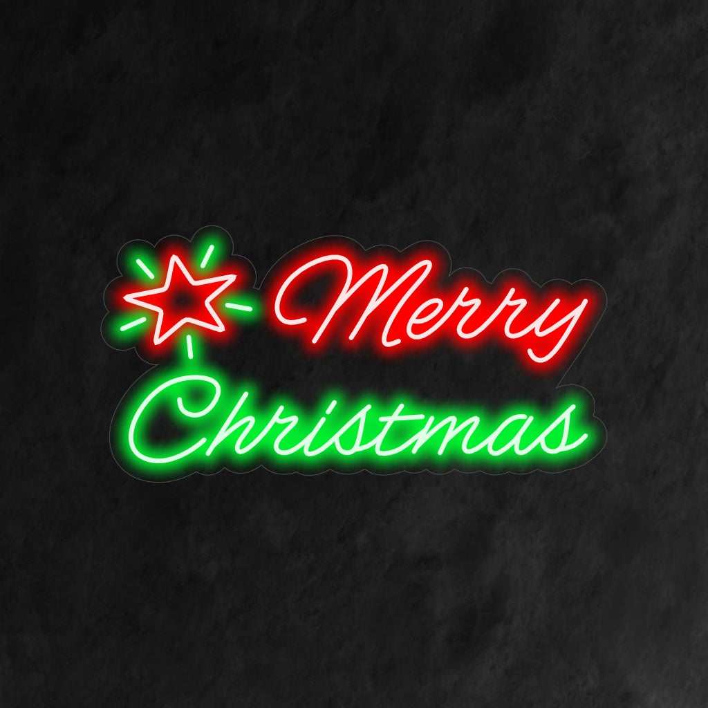 "Placa de neon de Feliz Natal" é uma adição atemporal e festiva ao seu interior com tema natalino. Uma luz neon que irradia o calor e o espírito do Natal.