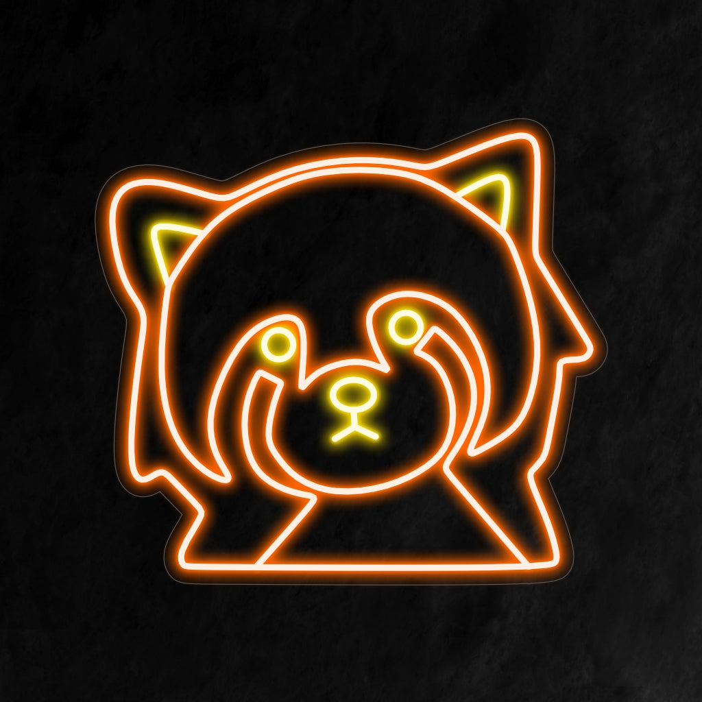 "Placa Neon Panda" é um acessório adorável e divertido, perfeito para espaços que acolhem a fofura dos pandas. Ilumine com um charme excêntrico!