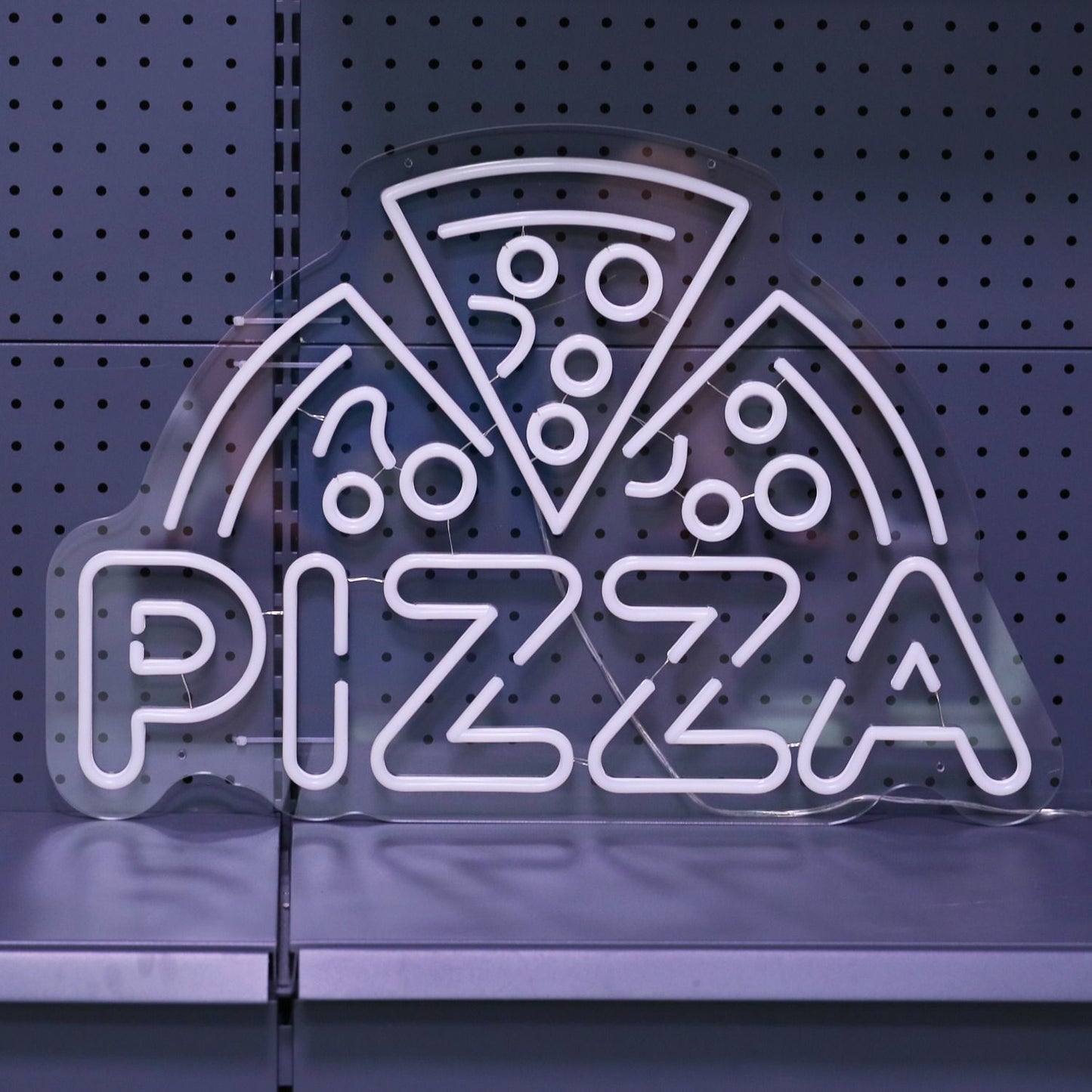 Placa de Neon "Pizza"
