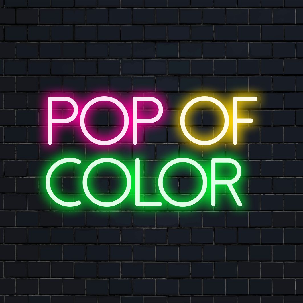 Letreiro de LED neon vibrante e personalizado, perfeito para adicionar um toque de cor a qualquer espaço. Ideal para decoração neon personalizada.