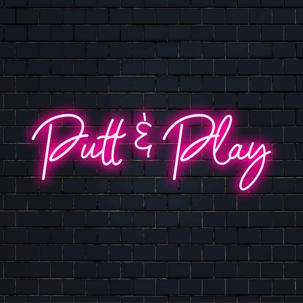 Placa de neon LED feita sob medida com brilho criativo e vibrante; perfeita para decoração de paredes e espaços personalizados.