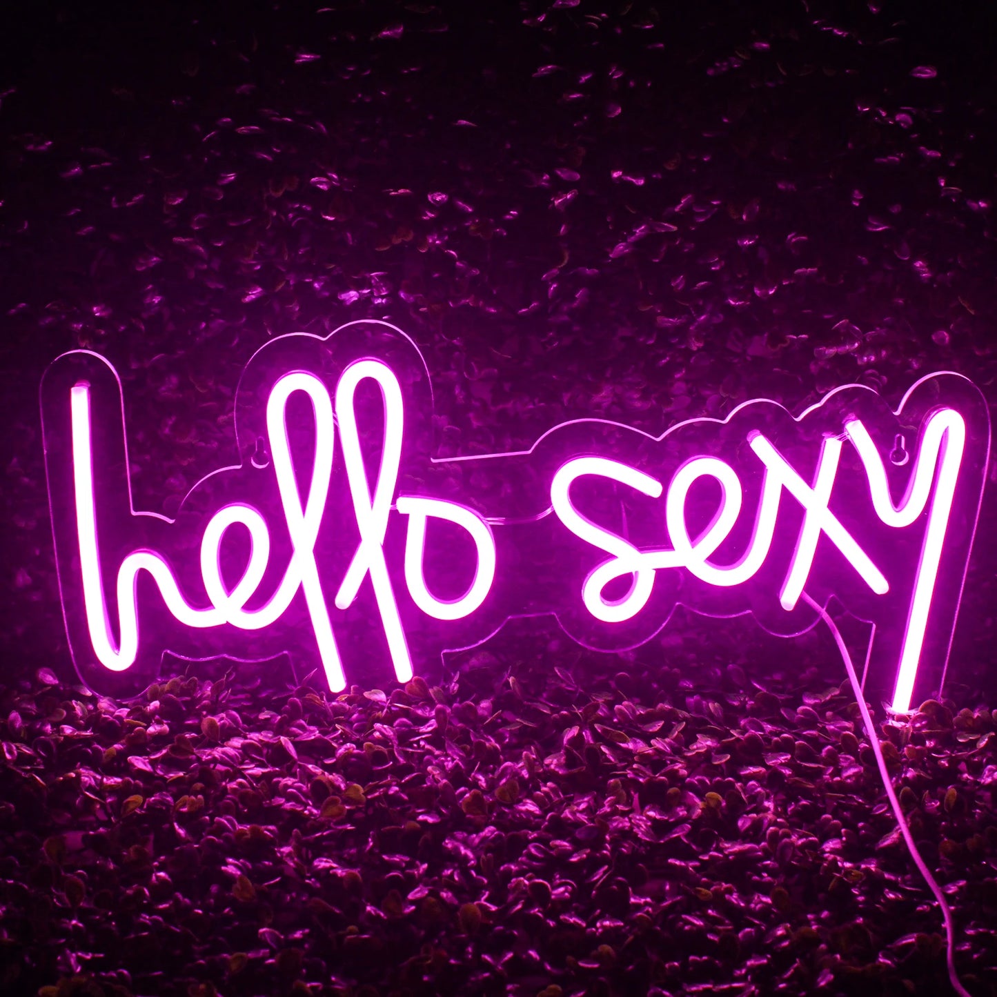 Letreiro de LED "Hello Sexy" 5V USB - Econômico