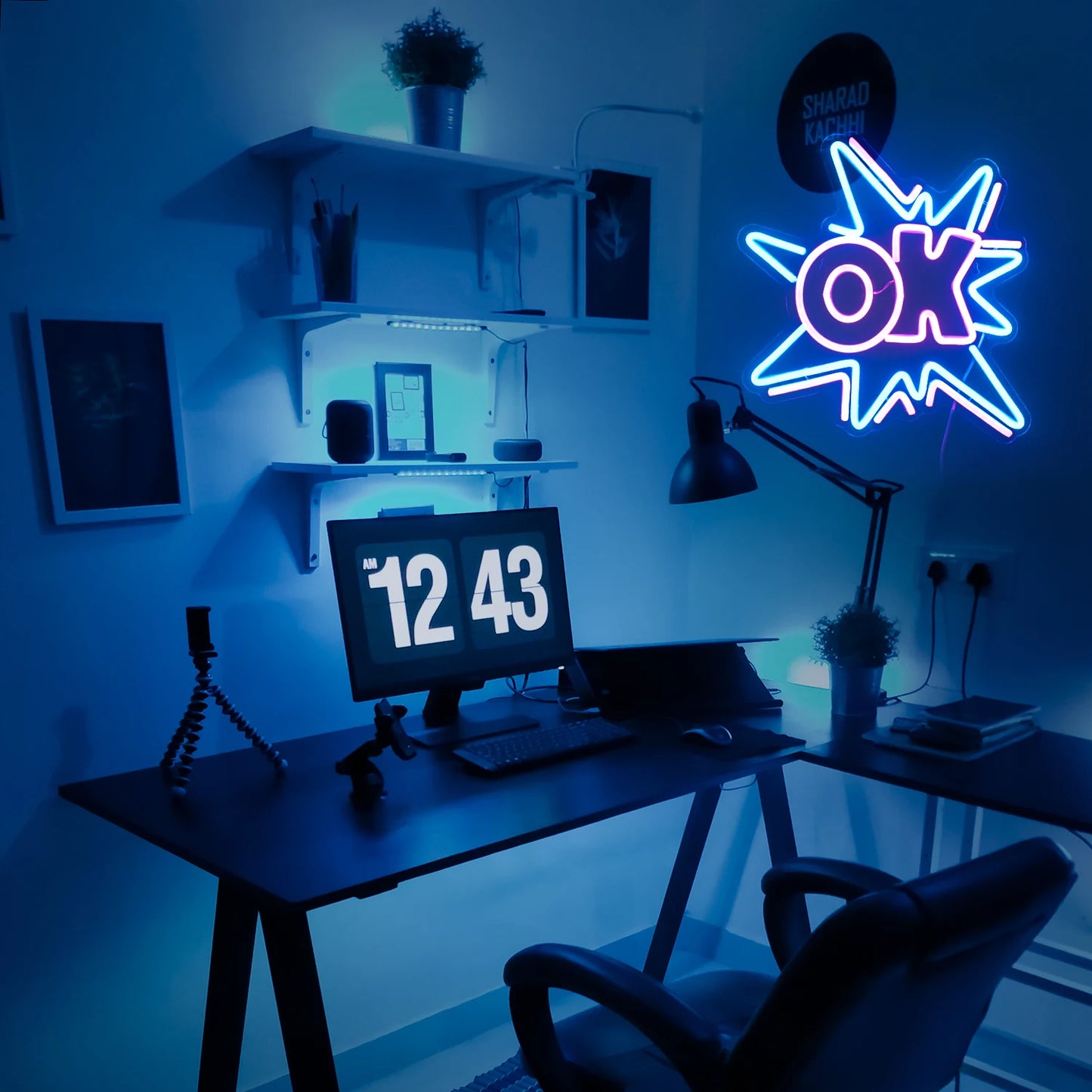 Ok 5V USB Letreiro de LED - Econômico