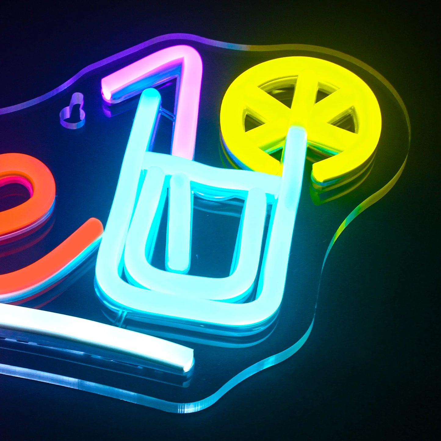 Letreiro de LED USB 5V Juice - Econômico