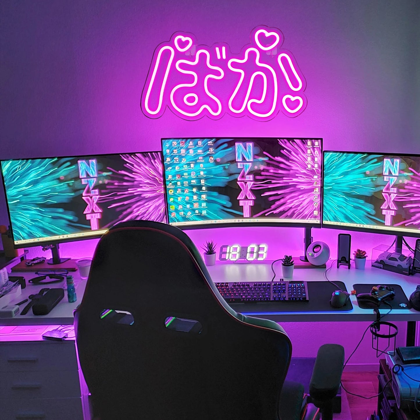 Placa de LED USB 5V de Anime Japonês - Econômica