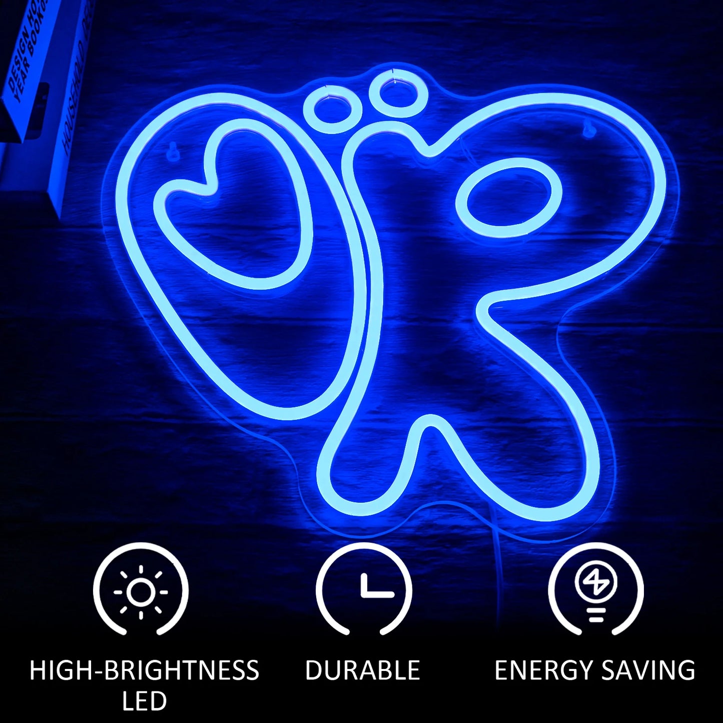 Letreiro de LED USB 5V Caracol - Econômico