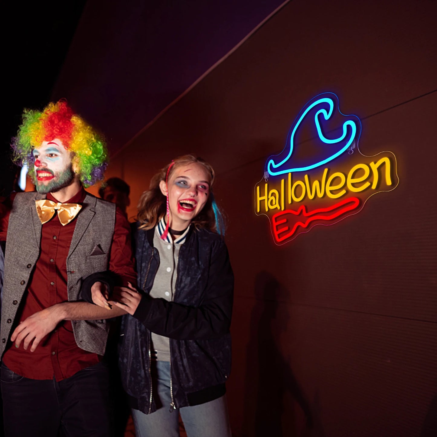 Placa de LED de Halloween 5V USB - Econômica