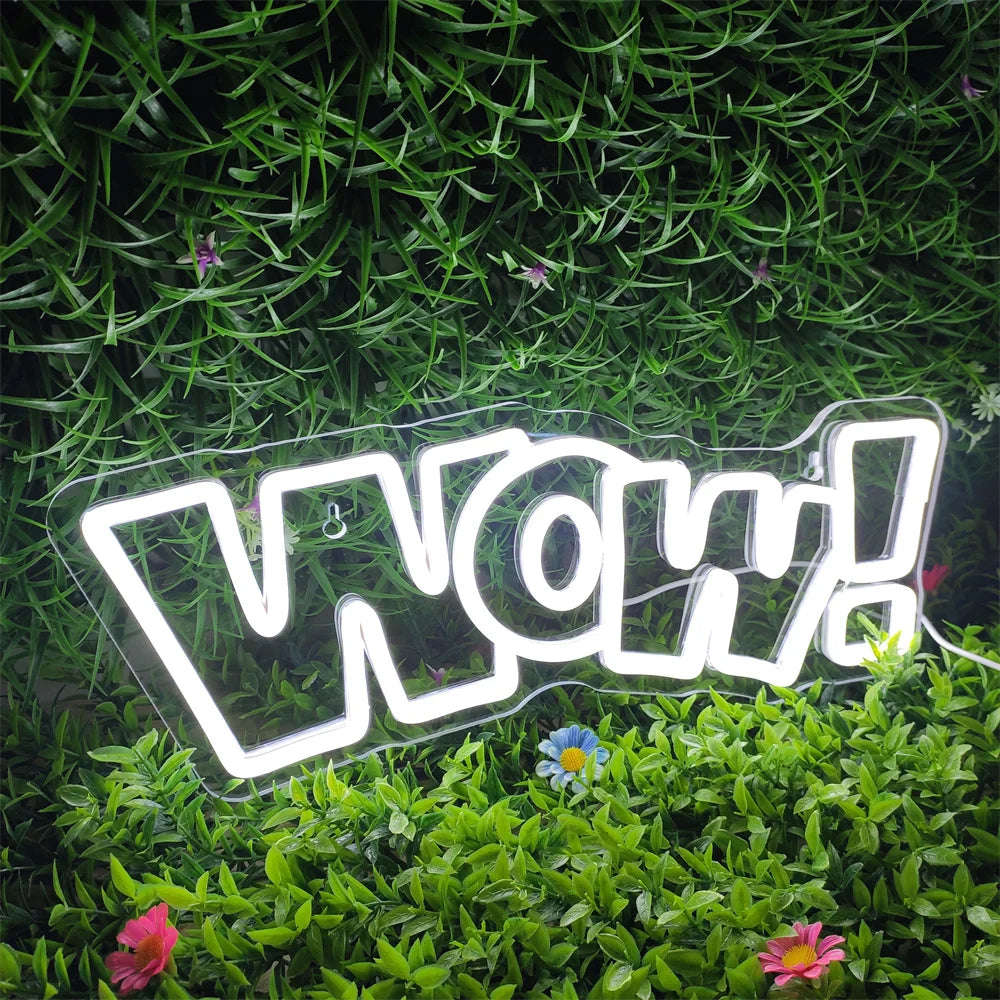 WOW Novo Letreiro de LED USB 5V - Econômico