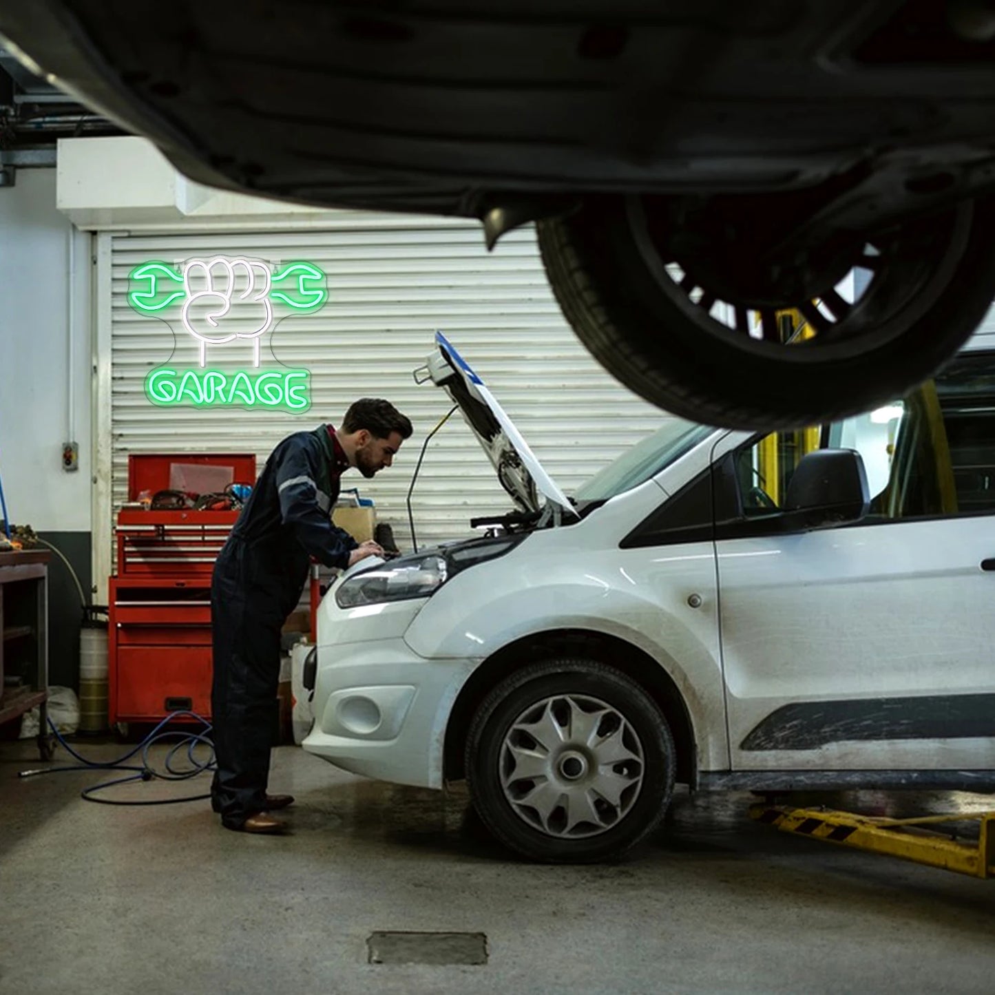Letreiro de LED USB 5V para Garagem - Econômico