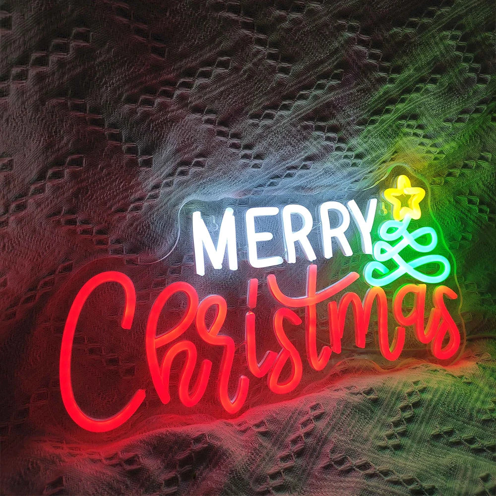Feliz Natal 5V USB Letreiro de LED - Econômico