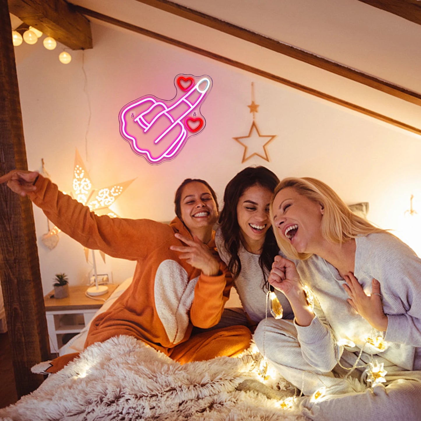 Letreiro de LED USB 5V Gesture - Econômico