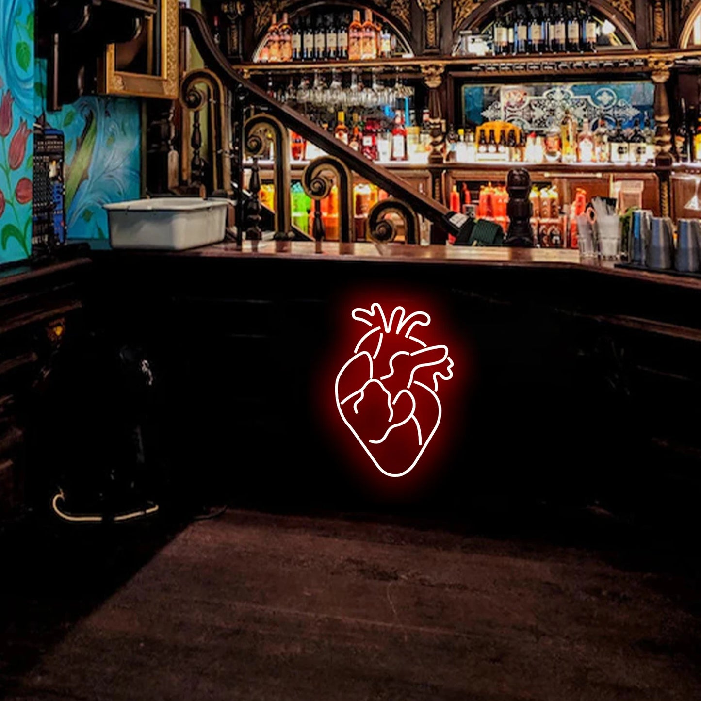 Letreiro de LED Coração 5V USB - Econômico