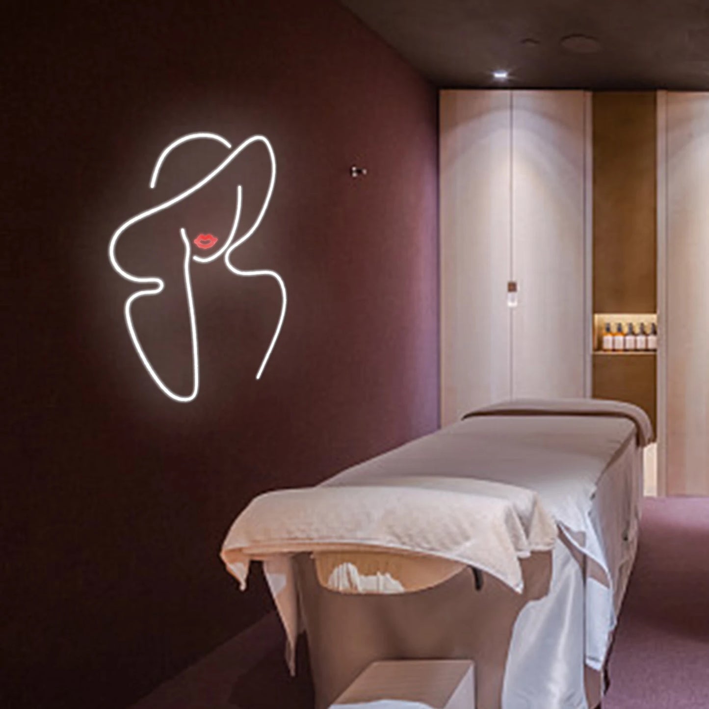 Letreiro de LED USB 5V Lady - Econômico