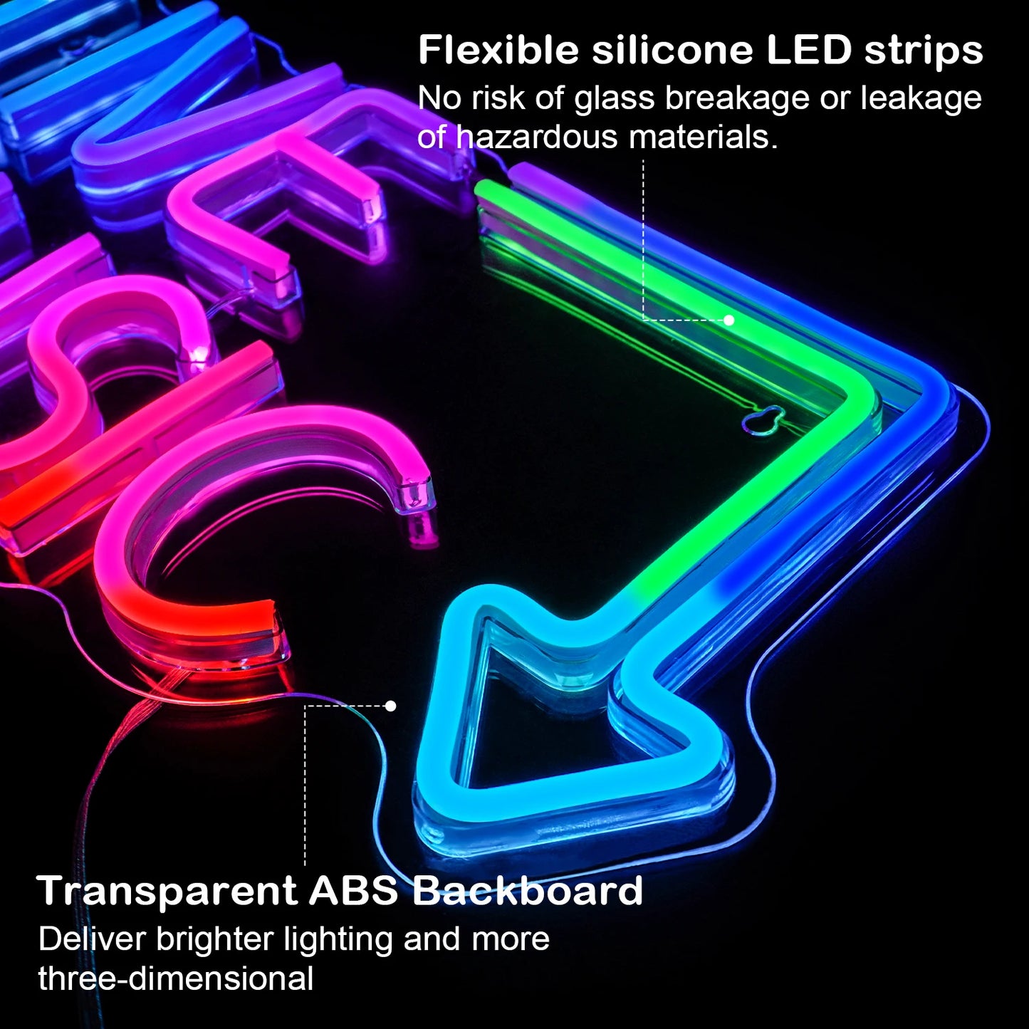 Placa de LED USB 5V Música ao Vivo - Econômica