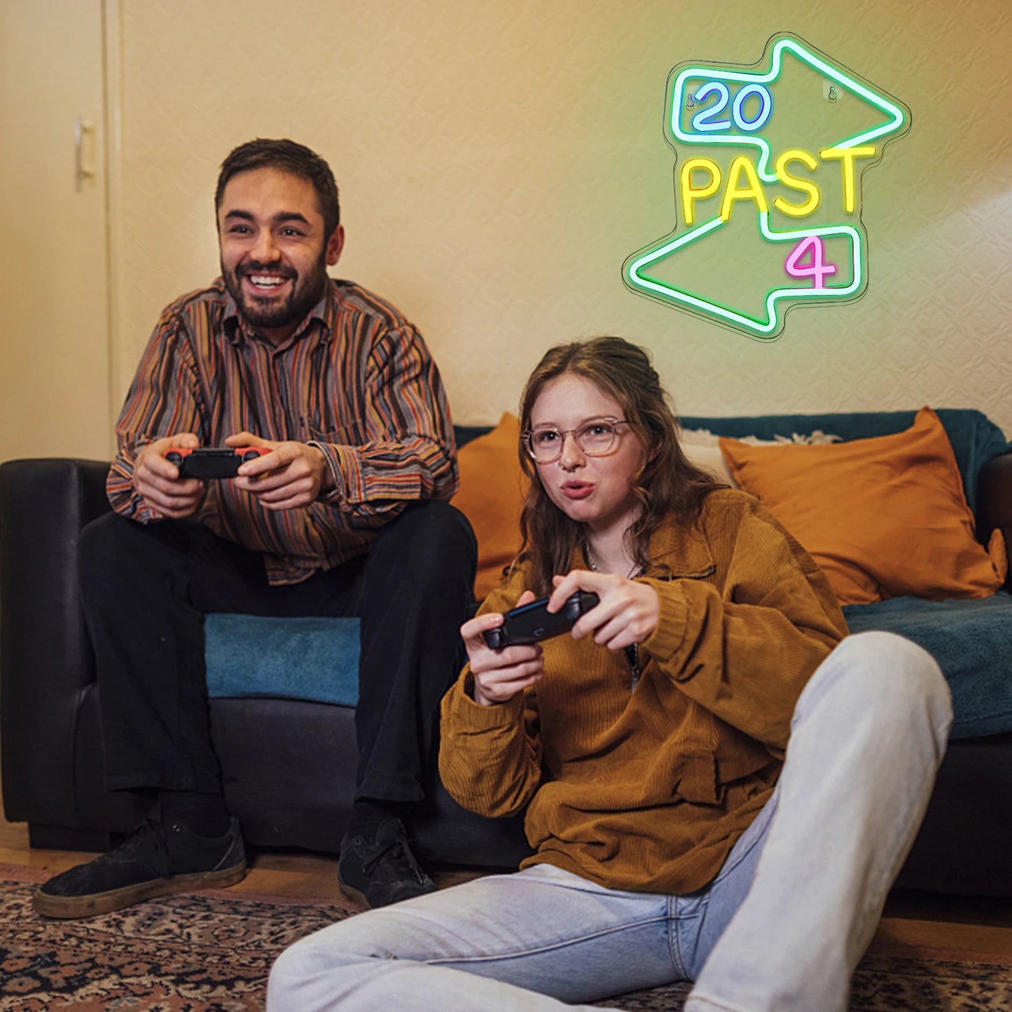 Letreiro de LED 20 Past 4 5V USB - Econômico