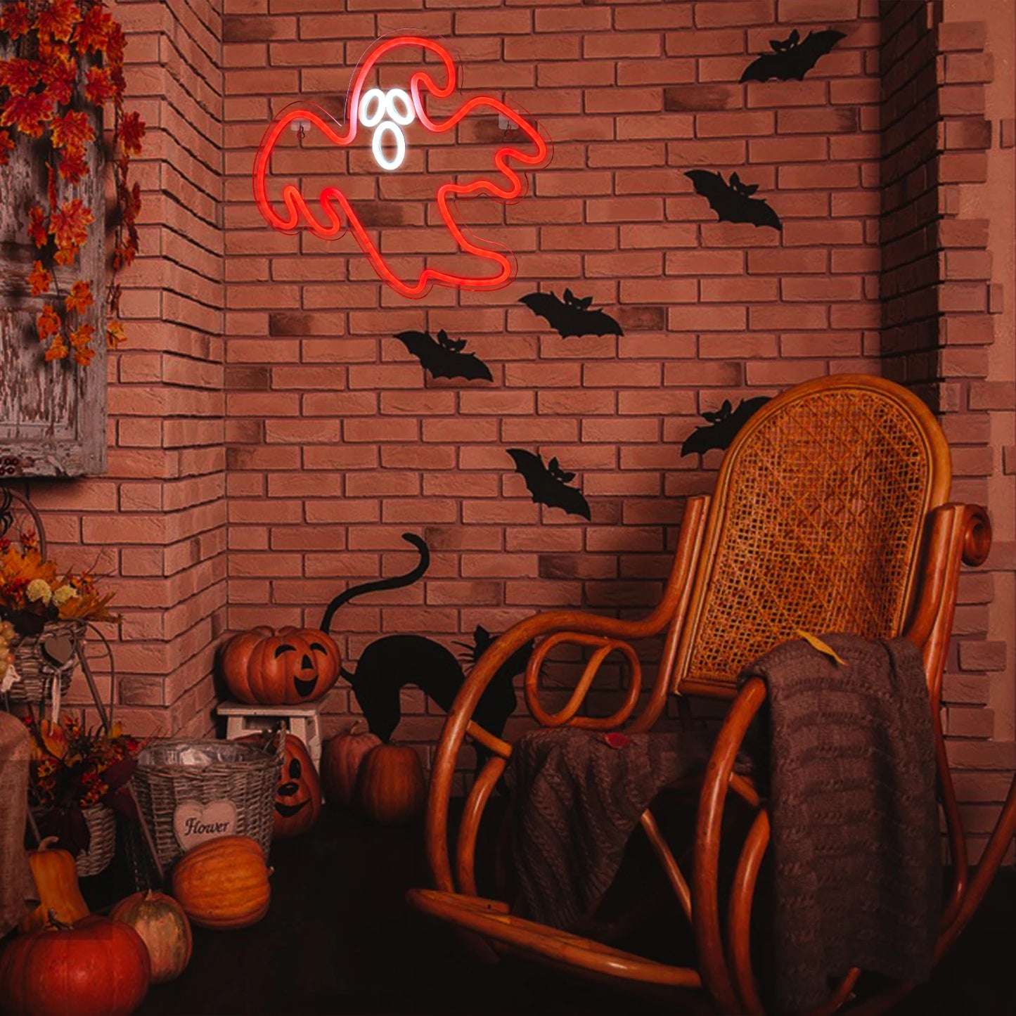 Placa de LED USB 5V para Halloween - Econômica