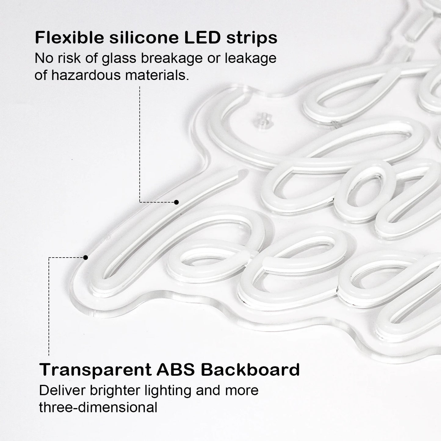 Árvore de Natal 5V USB Letreiro de LED - Econômico