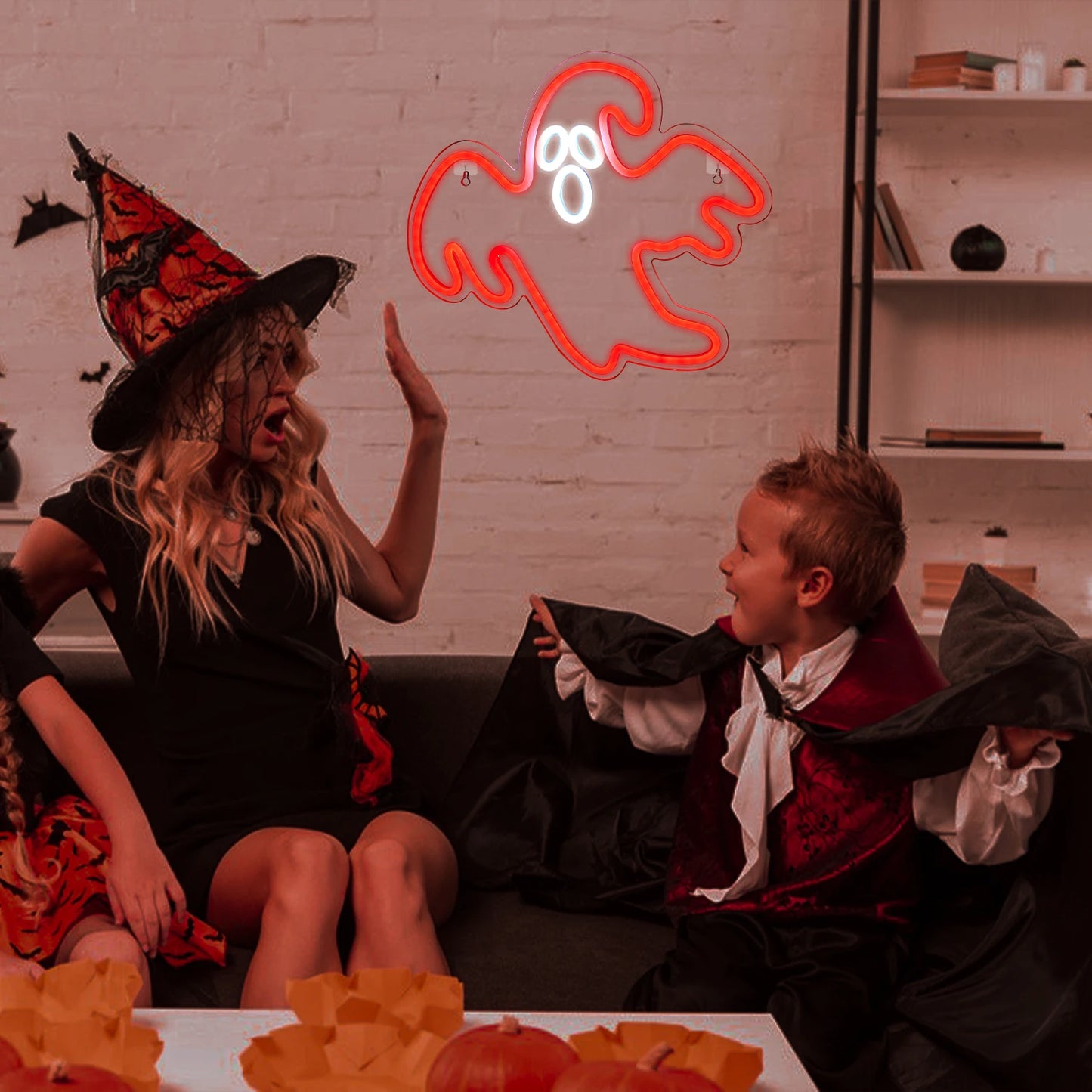 Placa de LED USB 5V para Halloween - Econômica