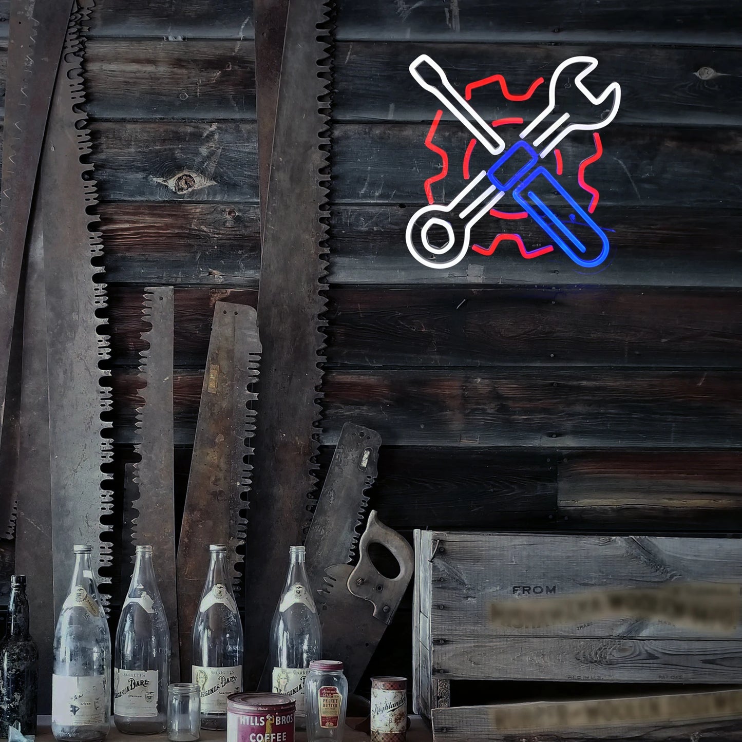 Letreiro de LED Automotivo para Garagem 5V USB - Econômico