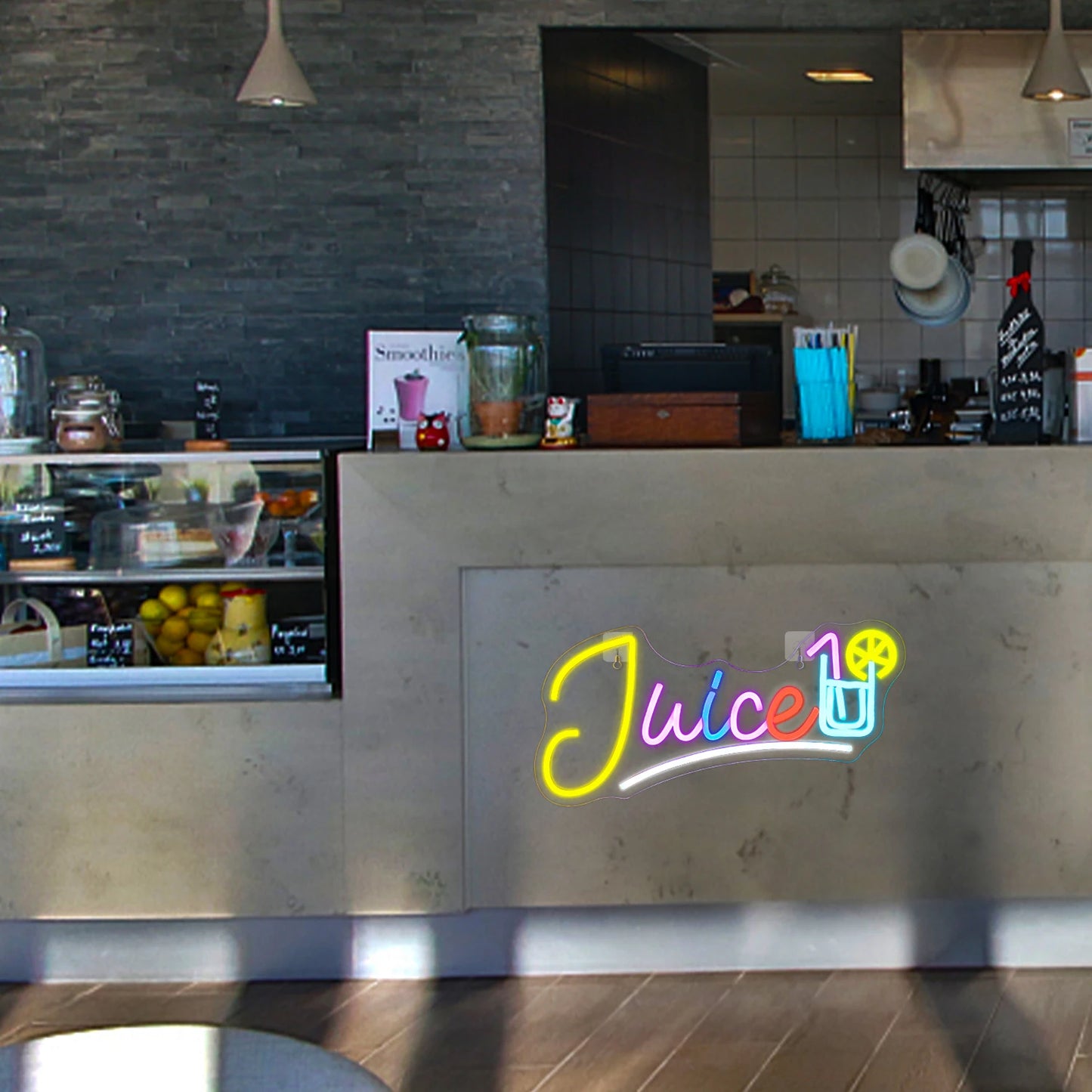 Letreiro de LED USB 5V Juice - Econômico