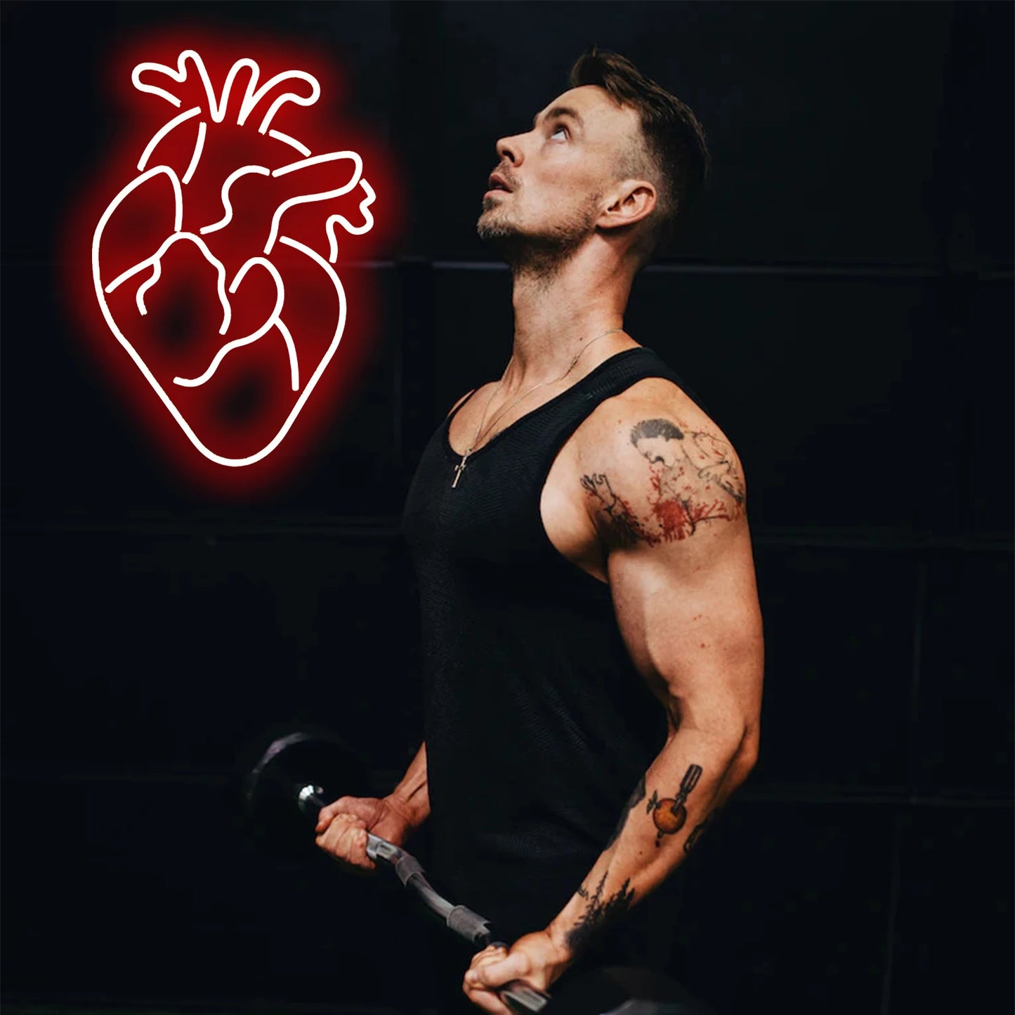 Letreiro de LED Coração 5V USB - Econômico