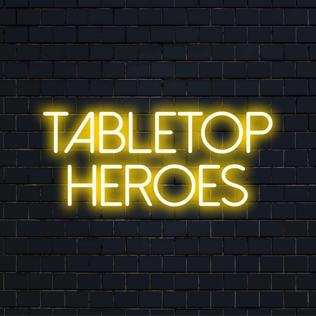 Letreiro de neon de mesa LED feito sob medida pela marca The Art Neon, uma peça vibrante perfeita para uma decoração neon exclusiva.
