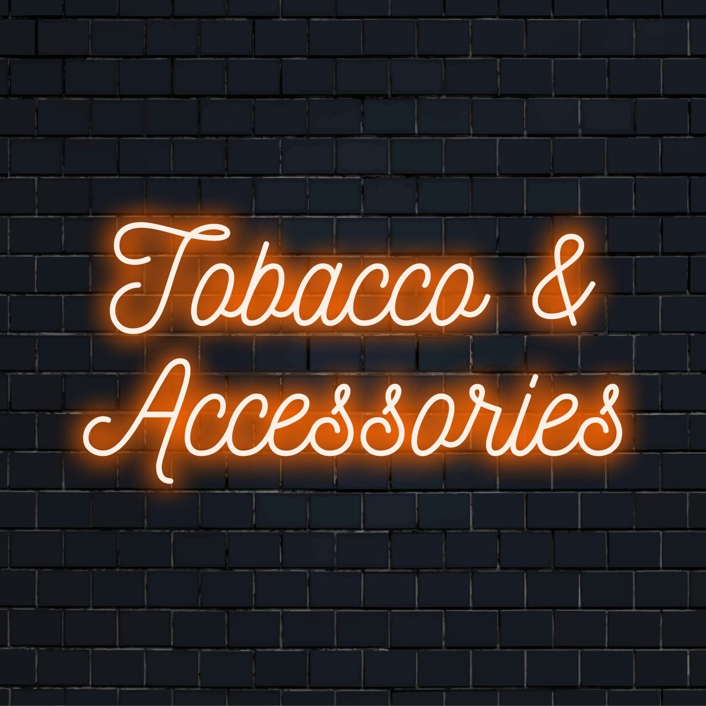 Placa de neon LED personalizada para entusiastas de tabaco, com design de arte de parede em neon e decoração de luz vibrante.