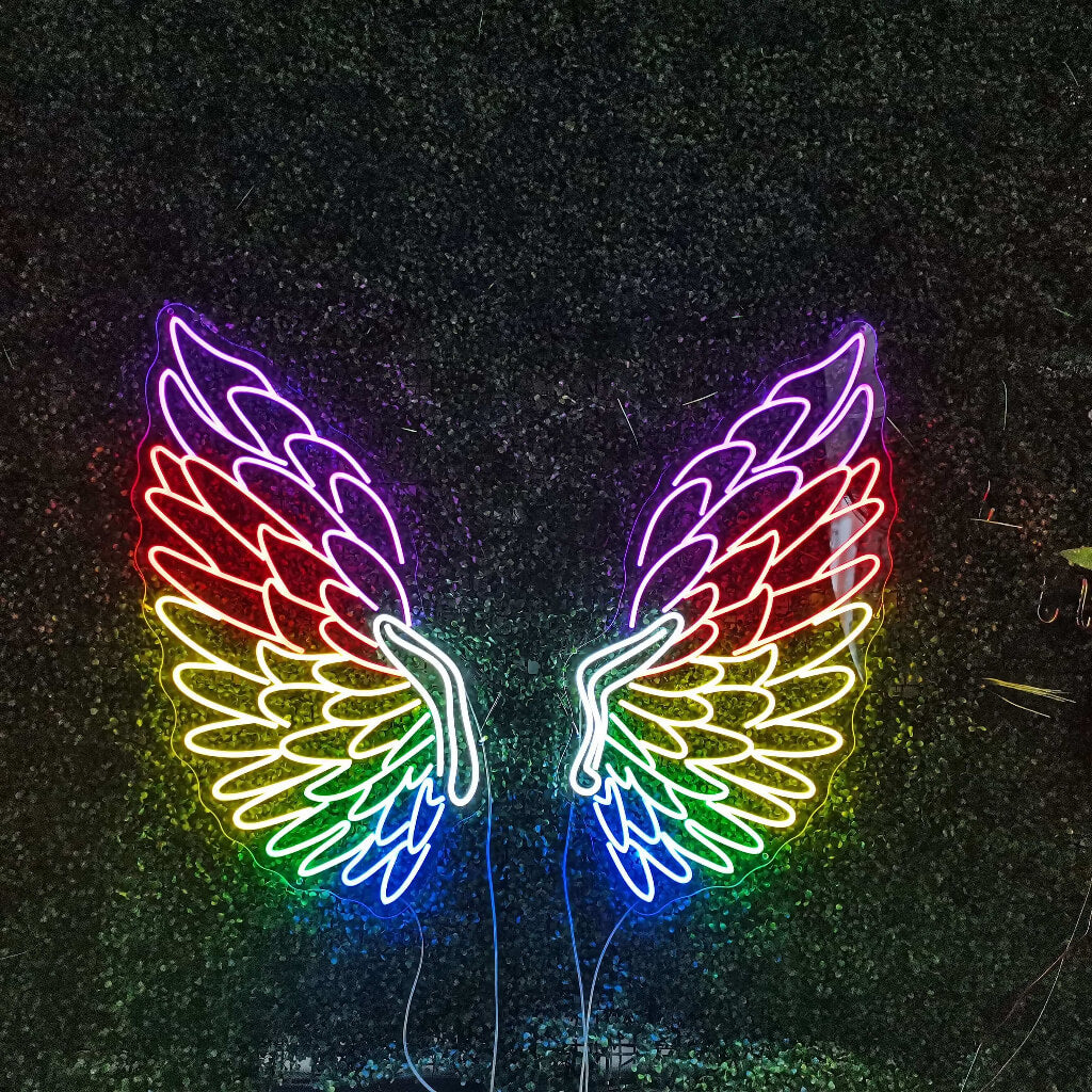 Letreiro de neon Wings - The Art Neon
