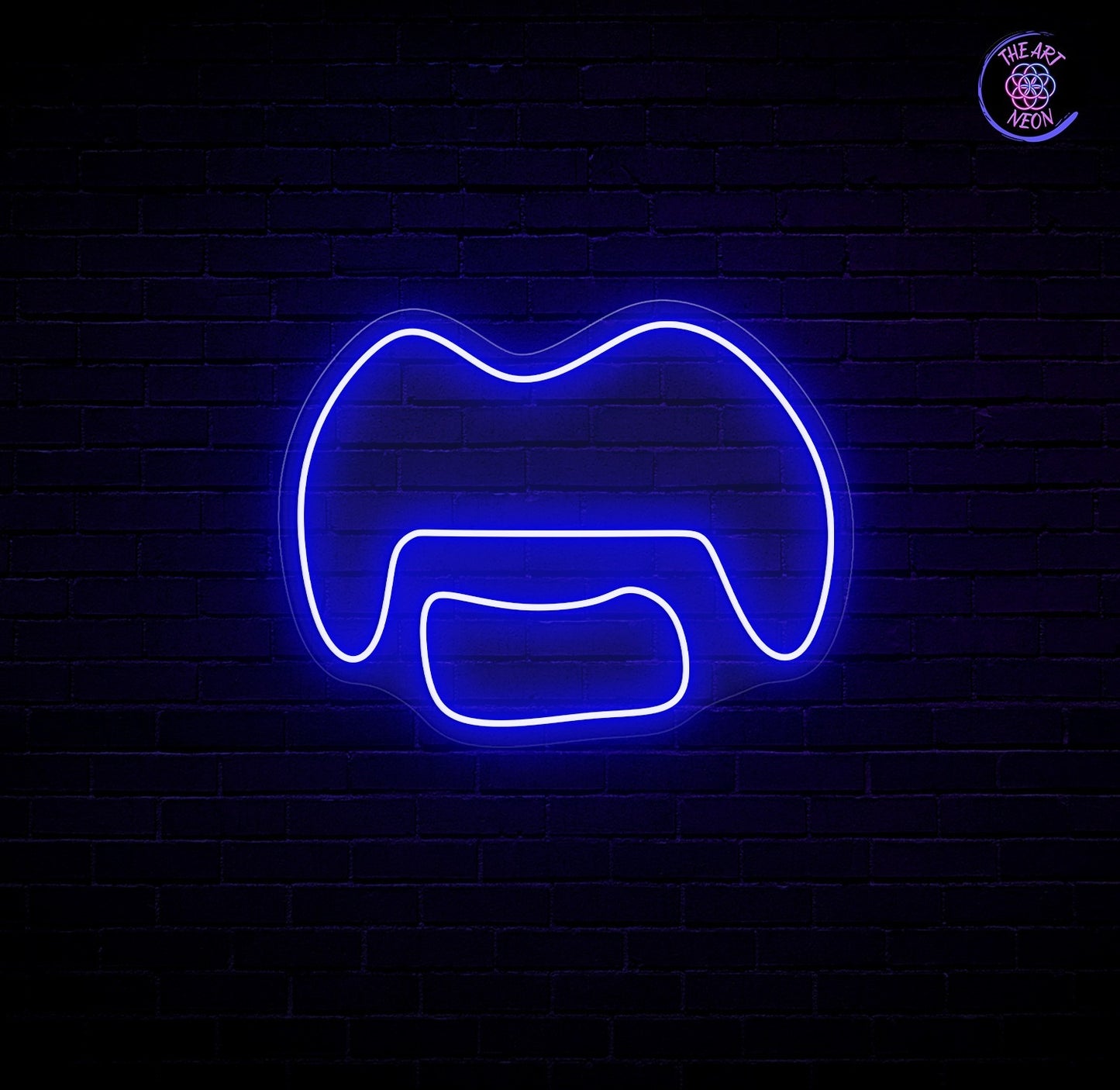 Custom LED Neon Skilt – Logo-stil