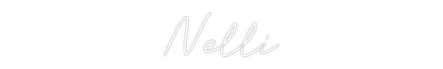 Letreiro de LED personalizado: Nelli