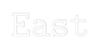 Letreiro de néon personalizado: Leste