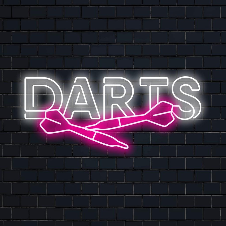 Darts LED neon sign