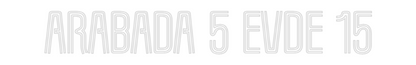 Custom Neon: Arabada 5 evd...