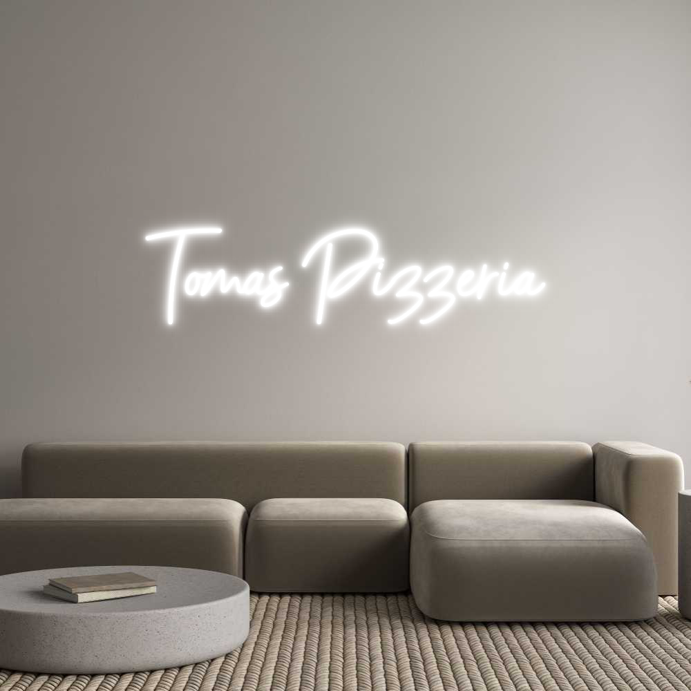 Custom Neon: Tomas Pizzeria