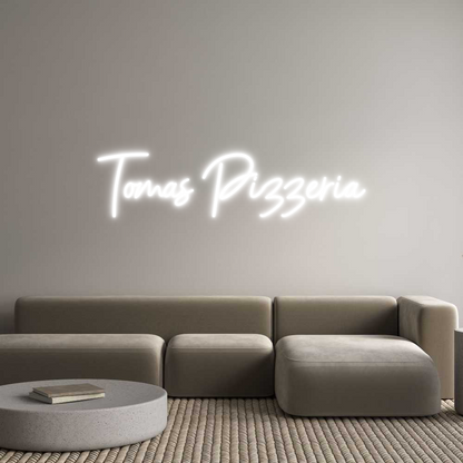 Custom Neon: Tomas Pizzeria