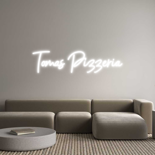 Custom Neon: Tomas Pizzeria