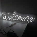 Welcome Neon Sign - The Art Neon