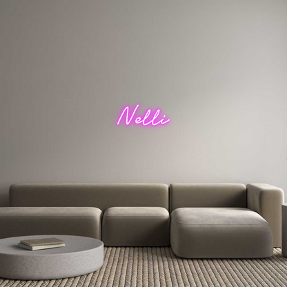Letreiro de LED personalizado: Nelli