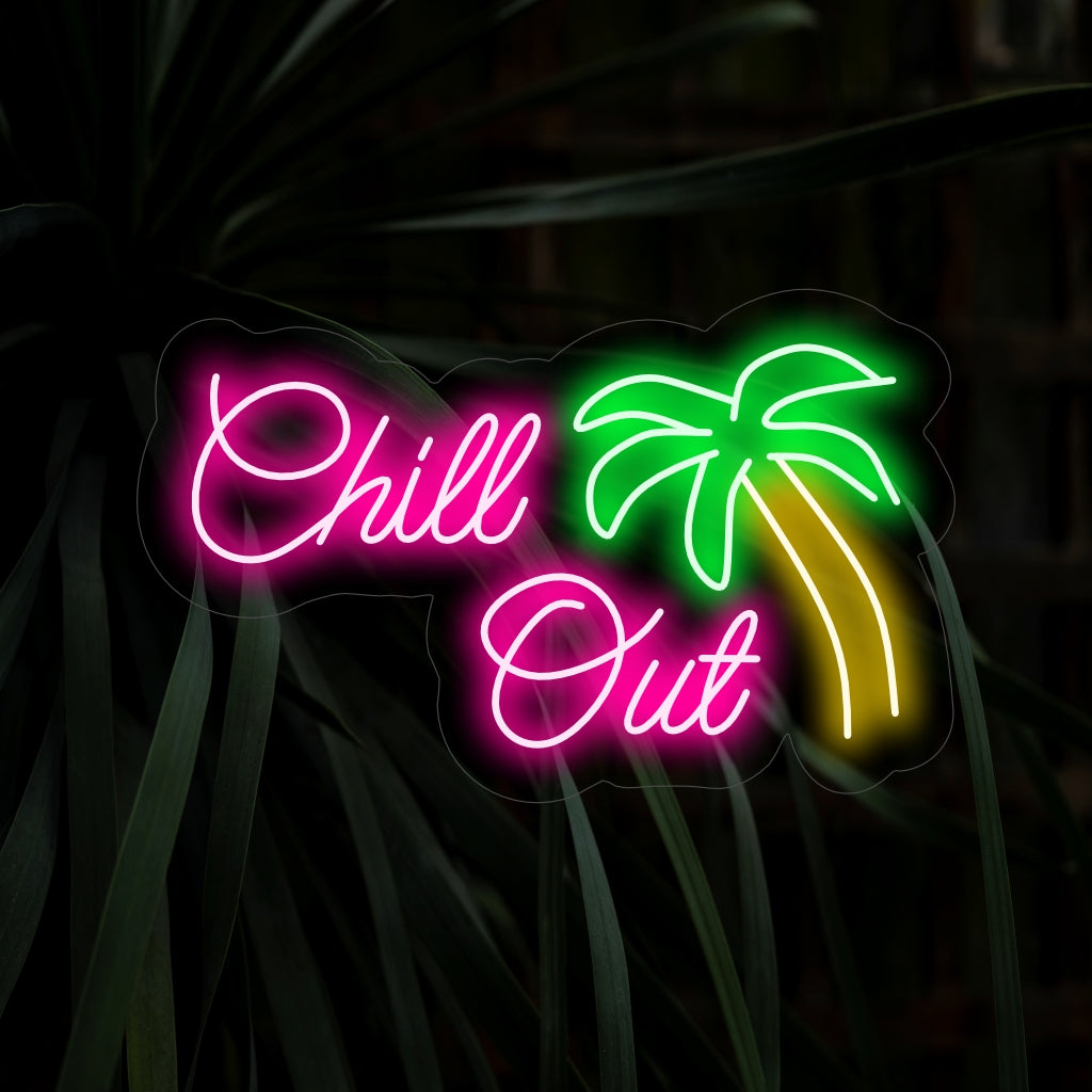 "Placa de neon para relaxar" ��� Uma luz neon descontraída e convidativa que exibe as palavras "Relaxe", criando uma atmosfera fresca e relaxante no seu espaço com seu design moderno e elegante.