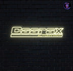 Räätälöity LED-neonkyltti – Caarax Automyynti 60 × 13 cm