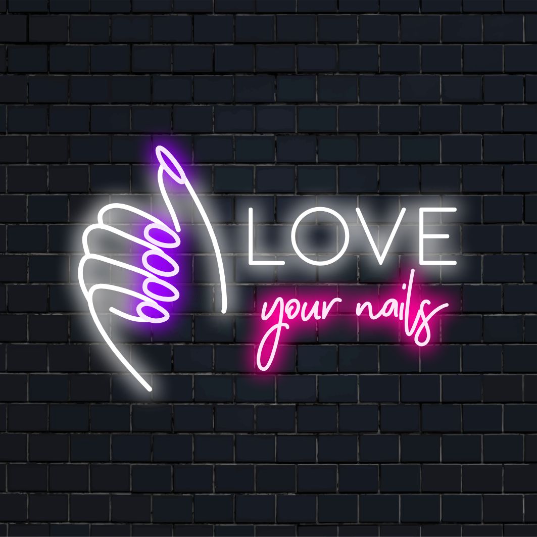 Letreiro de neon LED personalizado com escrita elegante, perfeito para adicionar um toque de estilo a qualquer espaço. Decoração com luz neon e charme único.