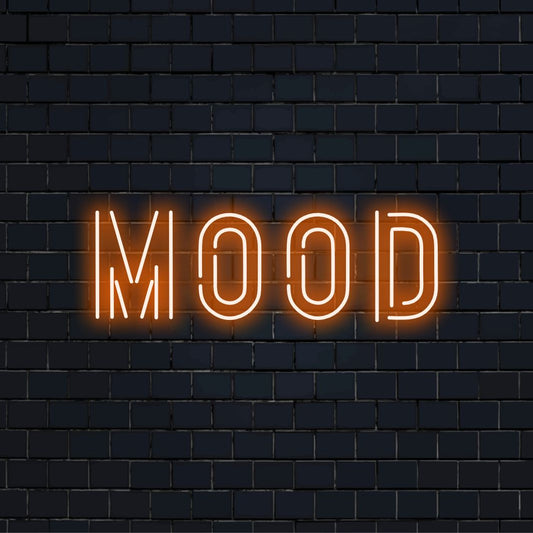 O "Placa Neon MOOD" é um acessório moderno e versátil para espaços que desejam expressar e criar um clima. Ilumine com estilo e atitude!