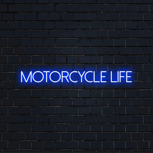 Placa de LED neon vibrante e personalizada representando uma motocicleta elegante, perfeita para adicionar um toque aventureiro a qualquer espaço.