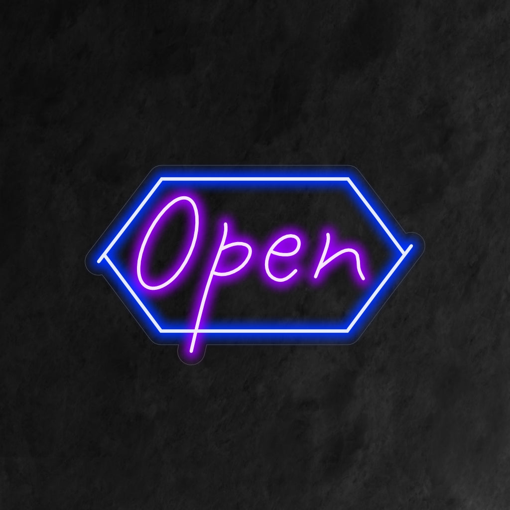 "Placa de Neon Aberta" é um símbolo clássico de acessibilidade, perfeito para empresas prontas para servir. Ilumine com um brilho aberto e convidativo!