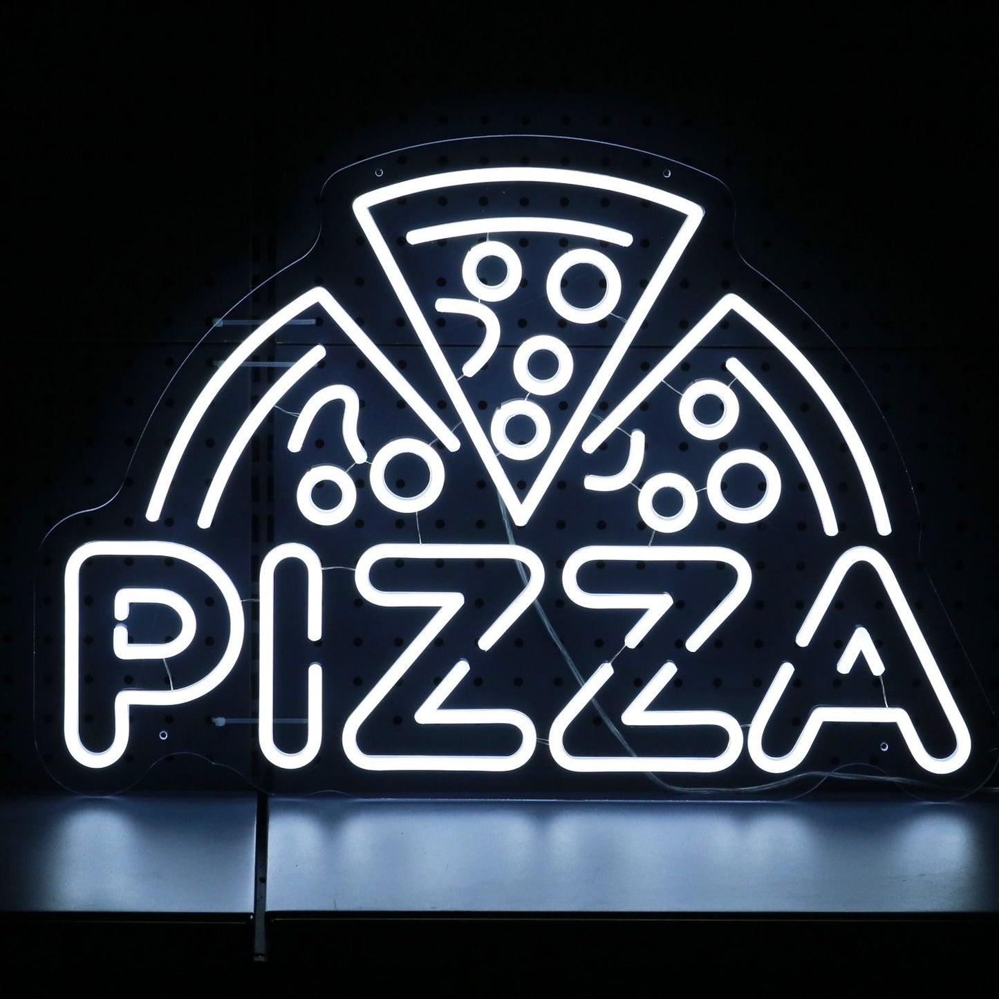 Placa de Neon "Pizza"