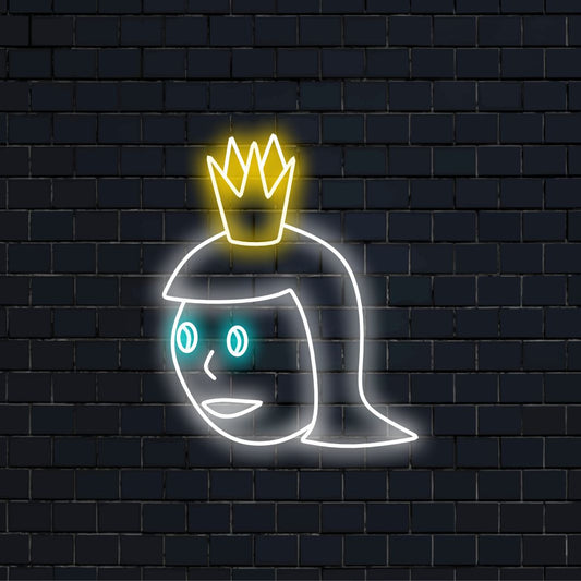 O letreiro "Queen Neon" é uma adição majestosa e empoderadora, perfeito para espaços que celebram a força e a realeza. Ilumine com a aura majestosa de uma rainha!