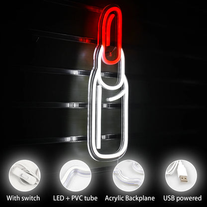 Letreiro de LED USB 5V para Batom - Econômico